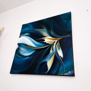 Nightshift painting by Rinske Douna - abstract acrylic art
