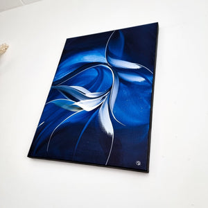 Nocturne painting by Rinske Douna - abstract acrylic art