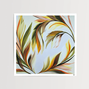 November painting by Rinske Douna - abstract acrylic art