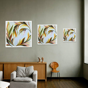 November painting by Rinske Douna - abstract acrylic art