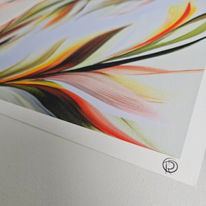 November painting by Rinske Douna - abstract acrylic art