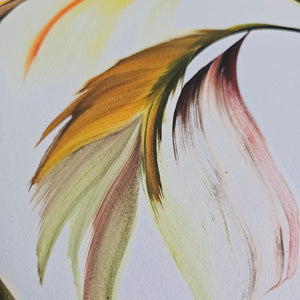 November painting by Rinske Douna - abstract acrylic art