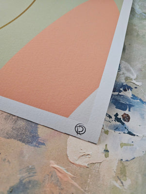 Purpose painting by Rinske Douna - abstract acrylic art