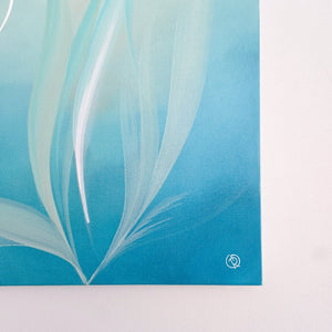 Relief painting by Rinske Douna - abstract acrylic art