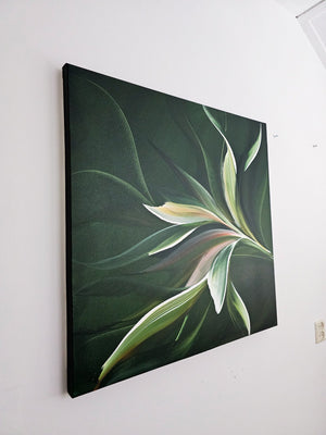 Roots painting by Rinske Douna - abstract acrylic art