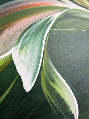 Roots painting by Rinske Douna - abstract acrylic art