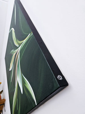 Roots painting by Rinske Douna - abstract acrylic art