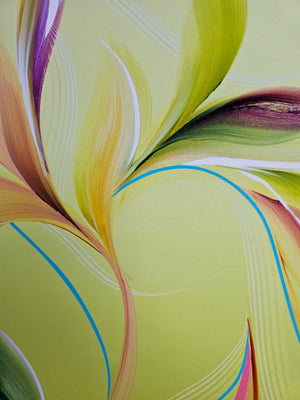 Sunlit painting by Rinske Douna - abstract acrylic art