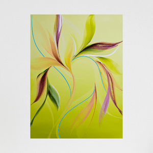 Sunlit painting by Rinske Douna - abstract acrylic art