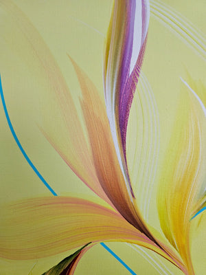 Sunlit painting by Rinske Douna - abstract acrylic art