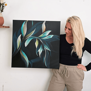 The Dreamer painting by Rinske Douna - abstract acrylic art