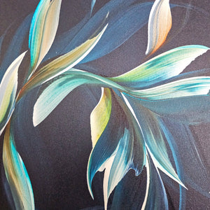 The Dreamer painting by Rinske Douna - abstract acrylic art