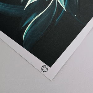 The Dreamer painting by Rinske Douna - abstract acrylic art