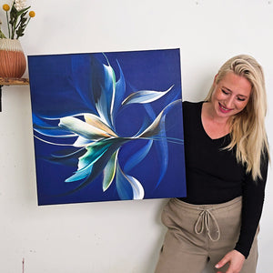 The Mirage painting by Rinske Douna - abstract acrylic art