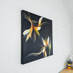 The Noir painting by Rinske Douna - abstract acrylic art