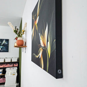 The Noir painting by Rinske Douna - abstract acrylic art