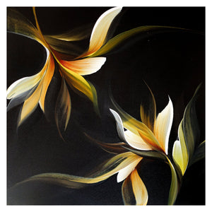 The Noir painting by Rinske Douna - abstract acrylic art