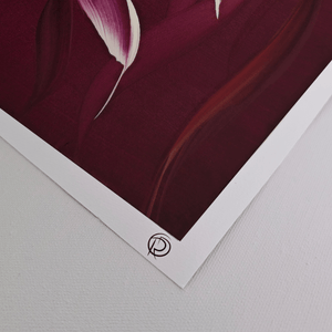 The Passion painting by Rinske Douna - abstract acrylic art