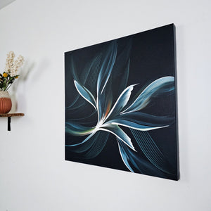 Wave - Kissed painting by Rinske Douna - abstract acrylic art