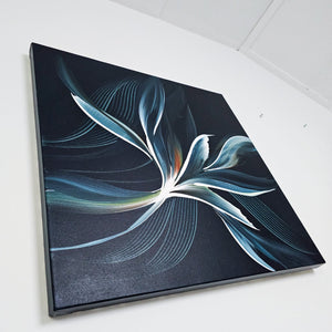 Wave - Kissed painting by Rinske Douna - abstract acrylic art