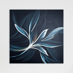 Wave - Kissed painting by Rinske Douna - abstract acrylic art