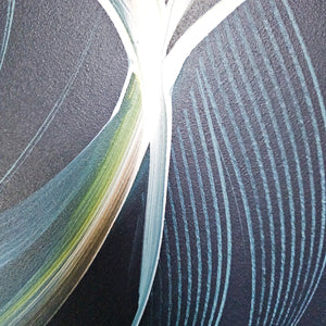 Wave - Kissed painting by Rinske Douna - abstract acrylic art