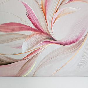 When it glows painting by Rinske Douna - abstract acrylic art