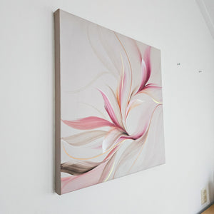 When it glows painting by Rinske Douna - abstract acrylic art