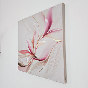 When it glows painting by Rinske Douna - abstract acrylic art