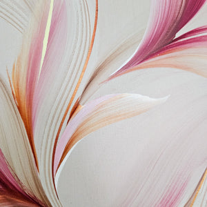 When it glows painting by Rinske Douna - abstract acrylic art