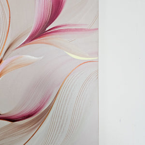 When it glows painting by Rinske Douna - abstract acrylic art