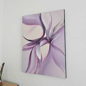 When Paths Cross painting by Rinske Douna - abstract acrylic art