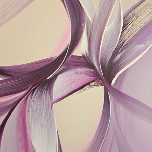 When Paths Cross painting by Rinske Douna - abstract acrylic art