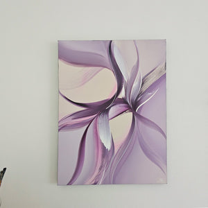 When Paths Cross painting by Rinske Douna - abstract acrylic art