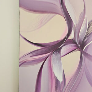 When Paths Cross painting by Rinske Douna - abstract acrylic art