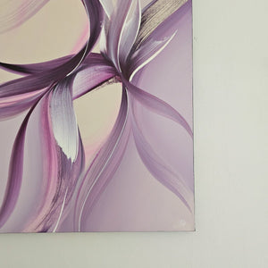 When Paths Cross painting by Rinske Douna - abstract acrylic art