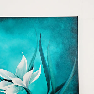 Where it drifts painting by Rinske Douna - abstract acrylic art