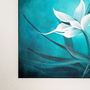 Where it drifts painting by Rinske Douna - abstract acrylic art