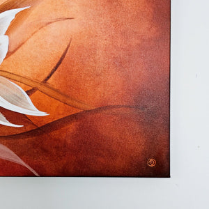 Where it grounds painting by Rinske Douna - abstract acrylic art