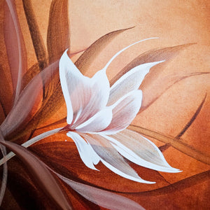 Where it grounds painting by Rinske Douna - abstract acrylic art