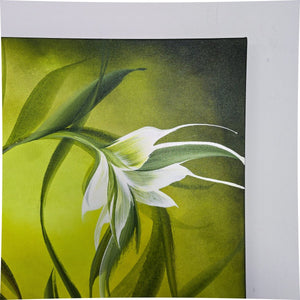 Where it grows painting by Rinske Douna - abstract acrylic art