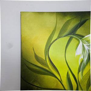 Where it grows painting by Rinske Douna - abstract acrylic art