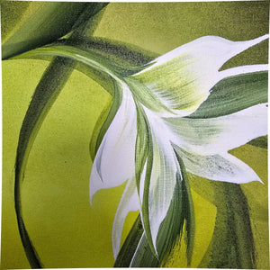 Where it grows painting by Rinske Douna - abstract acrylic art