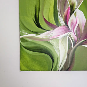 Wild at heart painting by Rinske Douna - abstract acrylic art