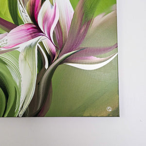 Wild at heart painting by Rinske Douna - abstract acrylic art