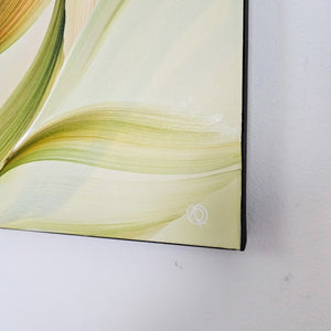 With the wind painting by Rinske Douna - abstract acrylic art