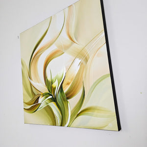 With the wind painting by Rinske Douna - abstract acrylic art