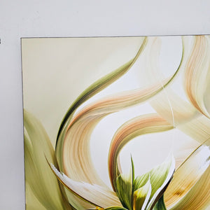 With the wind painting by Rinske Douna - abstract acrylic art