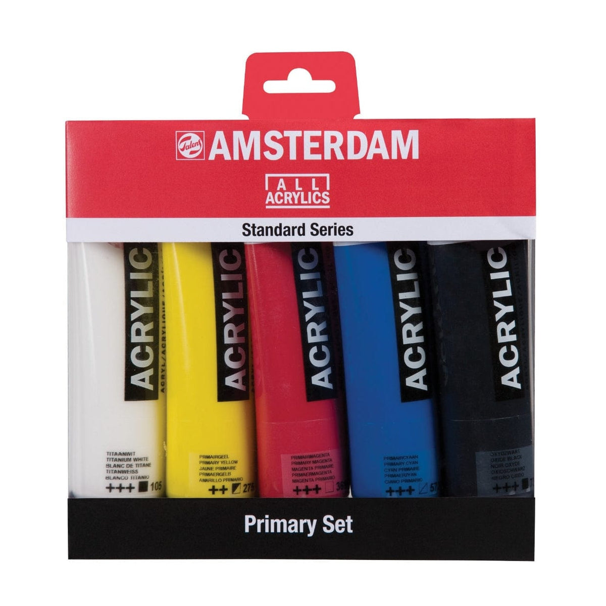 Standard Series Acrylic Paint Primary Set | 5 x 120 ml