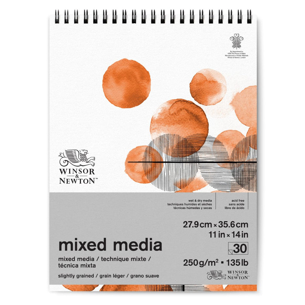 Canson Artist Series Mix Media Pad, 5.5in x 8.5in 30 Sheets/Pad